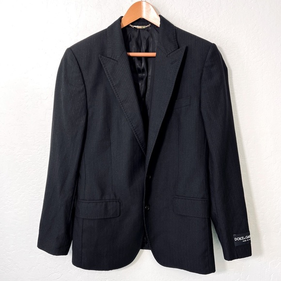 Dolce & Gabbana Other - $1475 DOLCE & GABANNA Virgin Wool Blazer Suit Coat 48 NWT